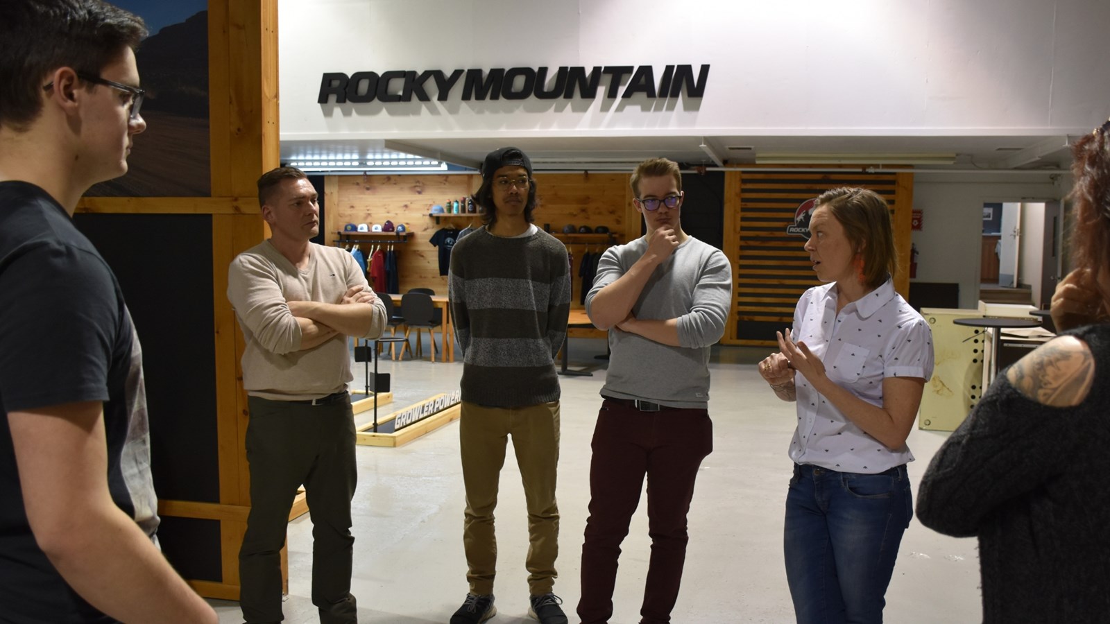 Des étudiants du Cégep Beauce-Appalaches visitent Rocky Mountain