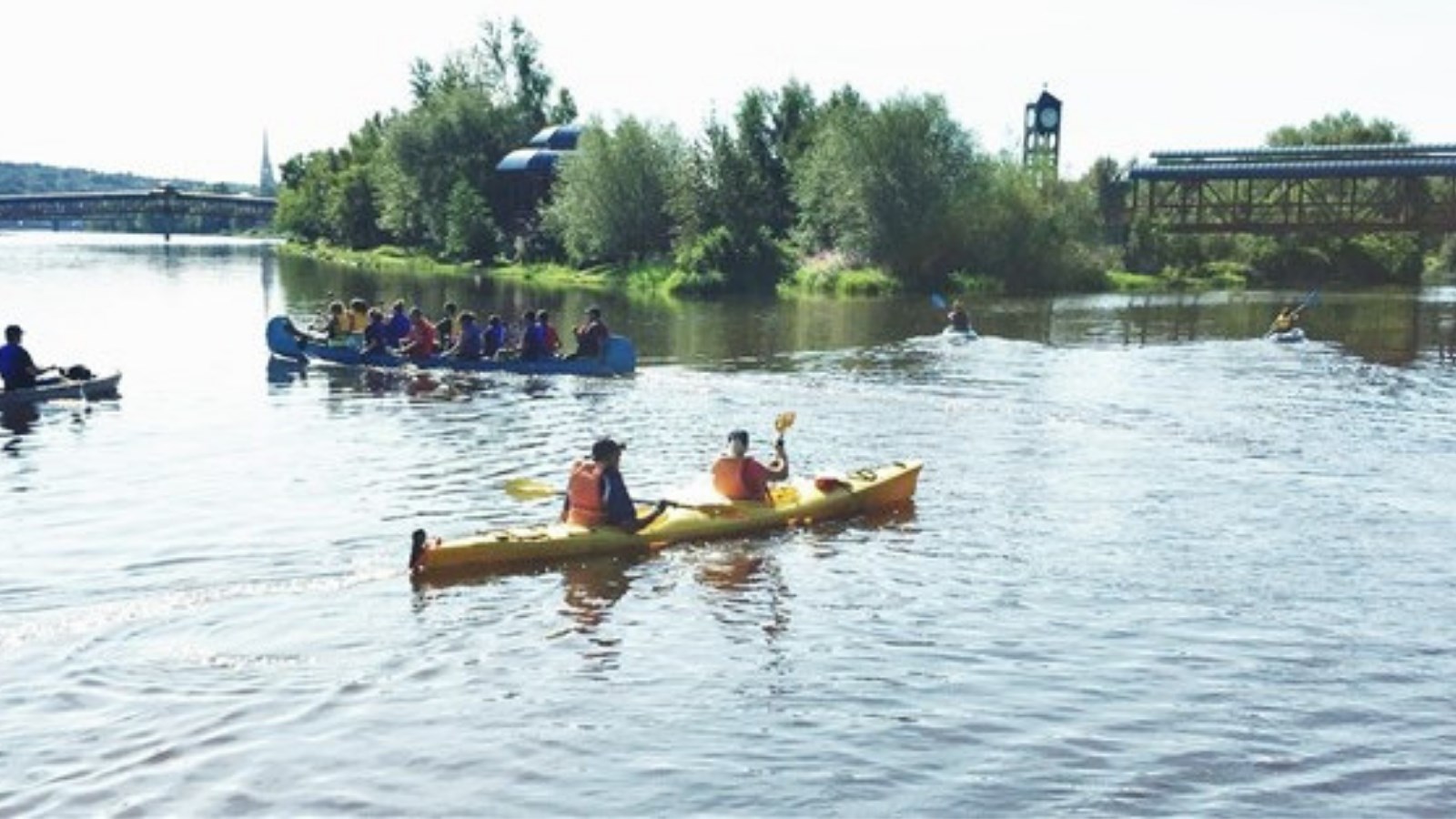 Cette année, l’activité se joint également à la traditionnelle Corvée Chaudière, organisée par le Comité de bassin de la rivière Chaudière (COBARIC).