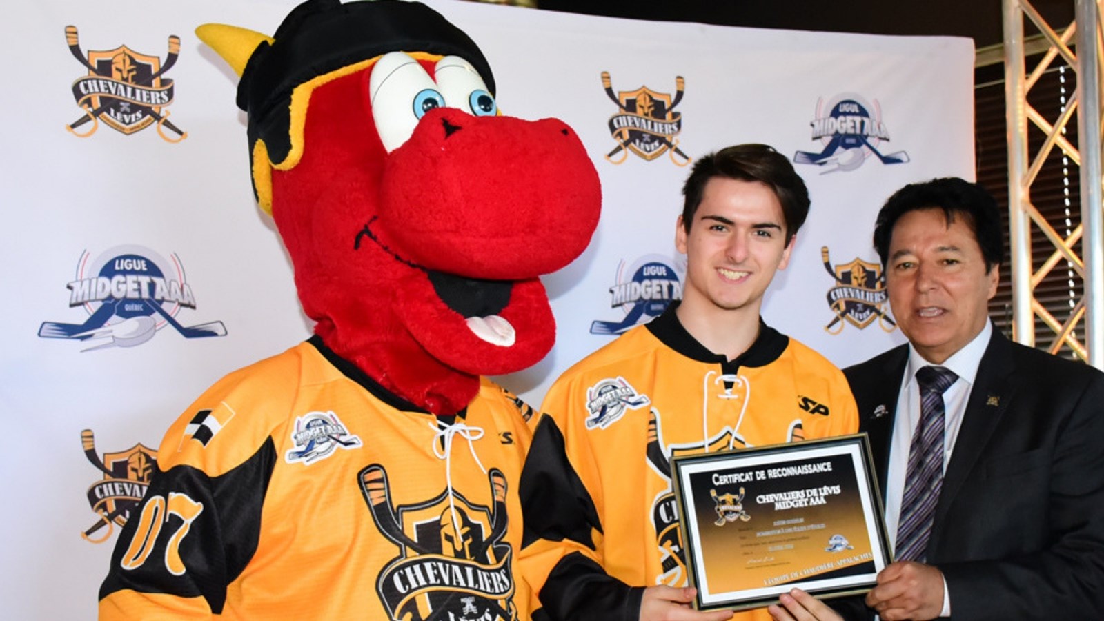 Justin Gosselin et Martial Robert