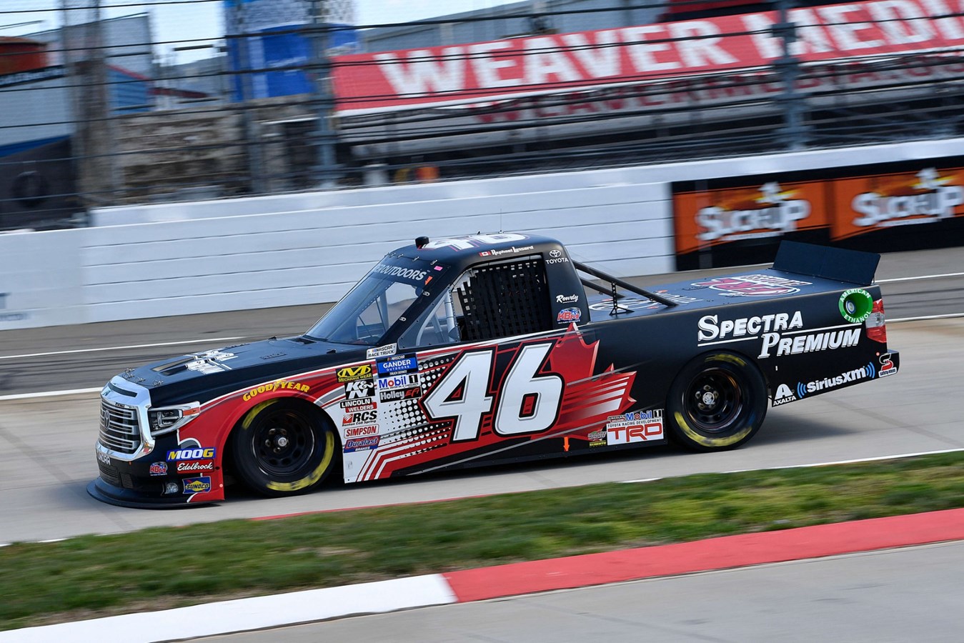 Une deuxième course en série NASCAR Gander Outdoors Truck pour Raphaël Lessard 