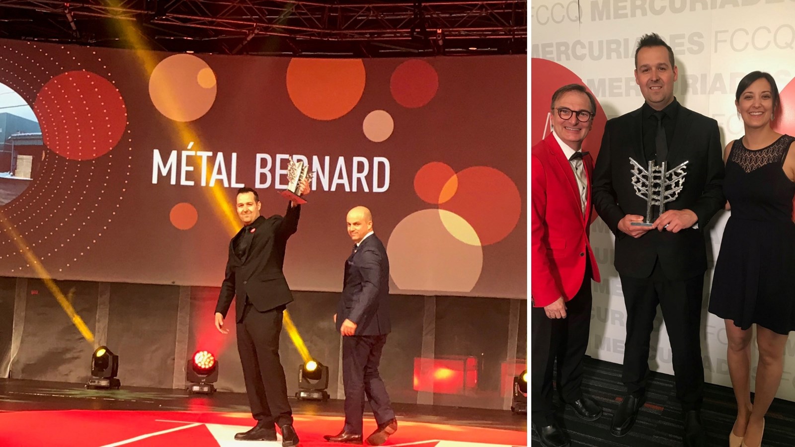 Métal Bernard lauréat d'un prix aux Mercuriades