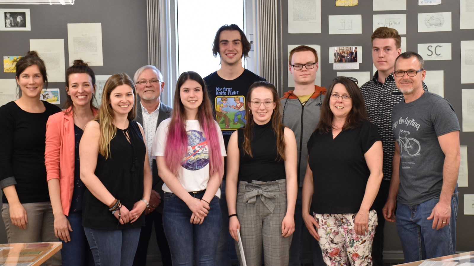Julie Beaudoin, Marie-Claude Bolduc, Caroline Desjardins, Paul-André Bernard, Rosemarie Roy, Théodore Paquet, Mégane Parent, Maxime Rancourt, Marie-Esther Poulin, Nicolas Labranche et Maddy Lacroix.