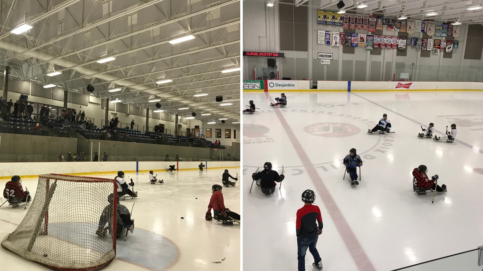 Démonstration et initiation au Hockey luge