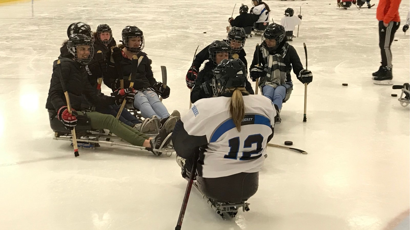 Démonstration et initiation au Hockey luge