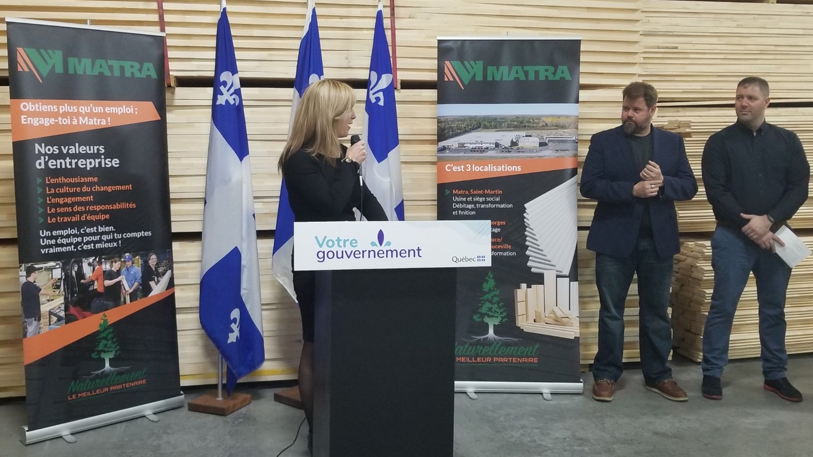 Sonya Cliche a parlé du partenariat de longue date avec Produits Matra