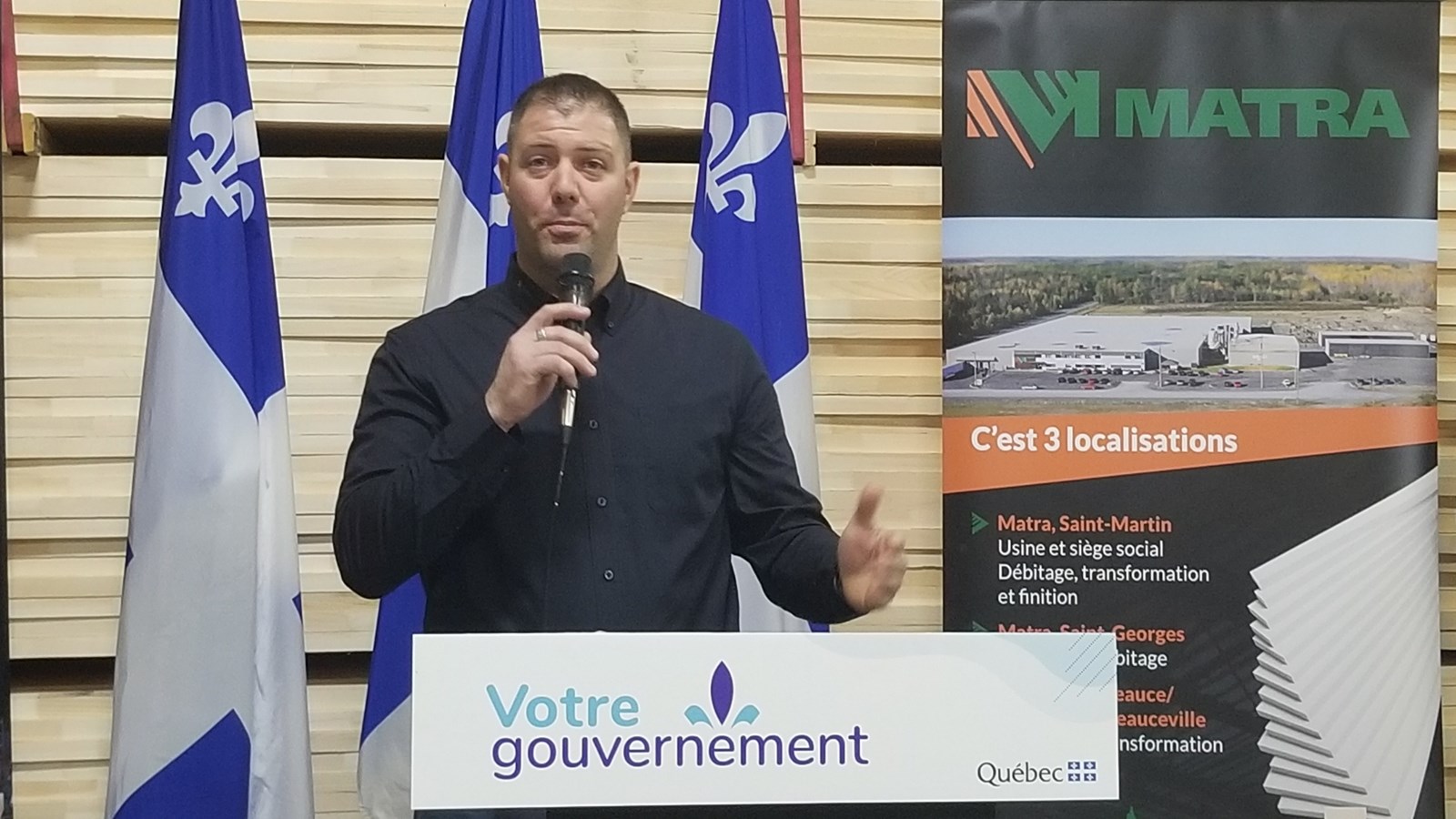 Nicolas Drouin, copropriétaire de Produits Matra