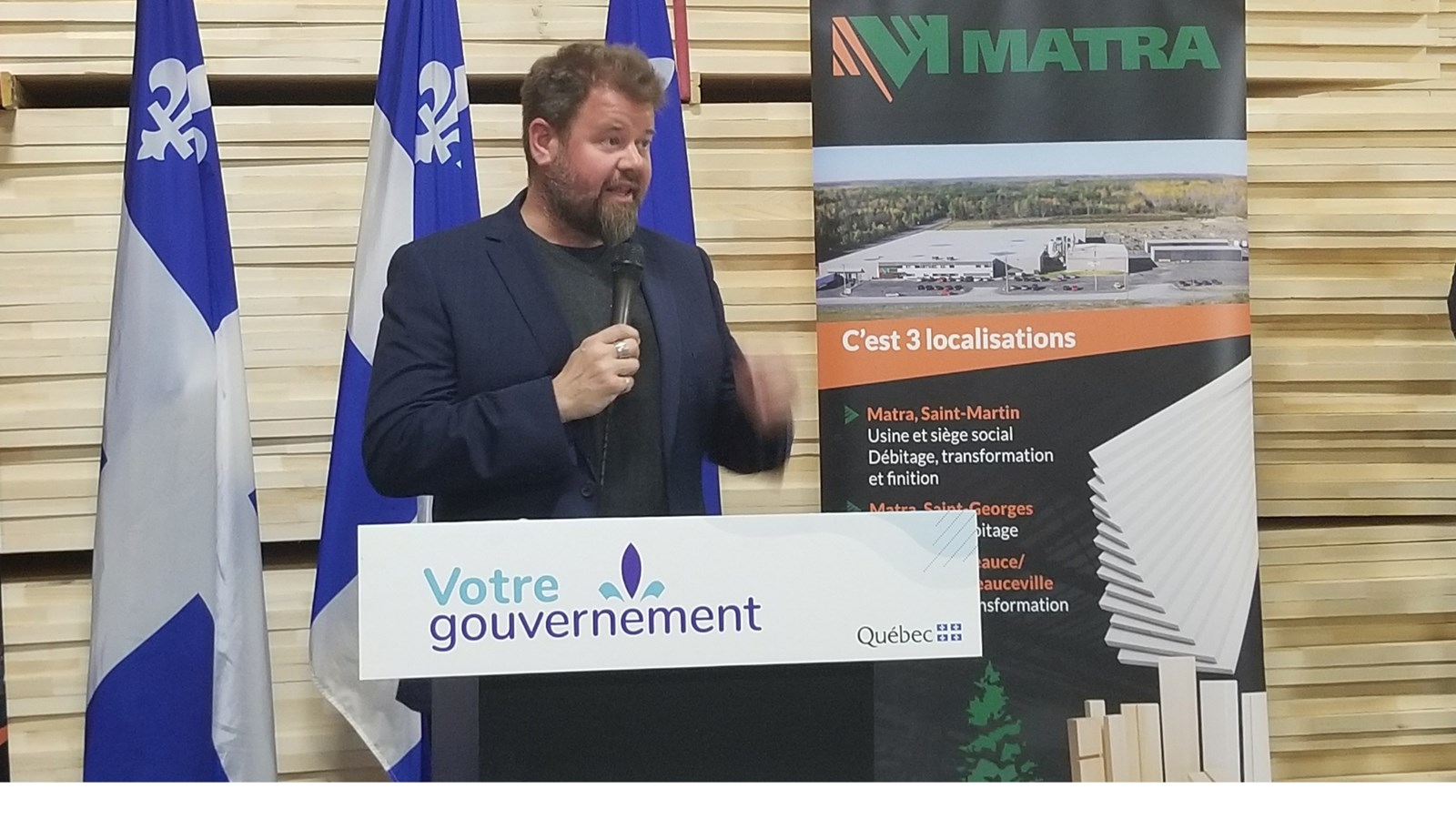 Jean-François Drouin, copropriétaire de Produits Matra