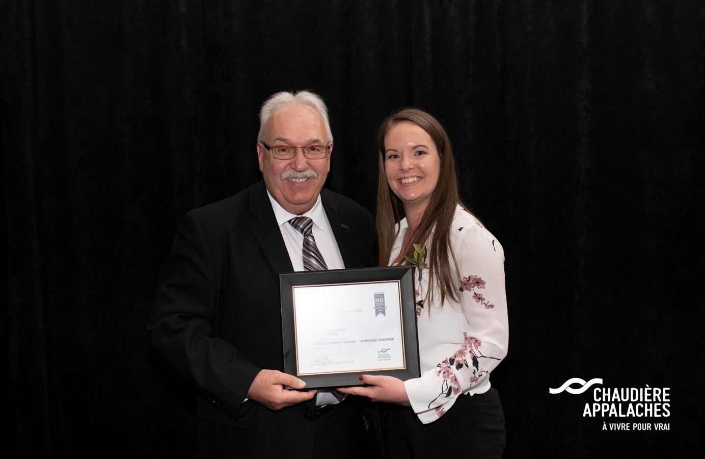 Jessica Rodrigue-Fortin de Noah Spa Thetford à Thetford Mines, lauréate dans la catégorie Ressources humaines - Superviseur(e) touristique