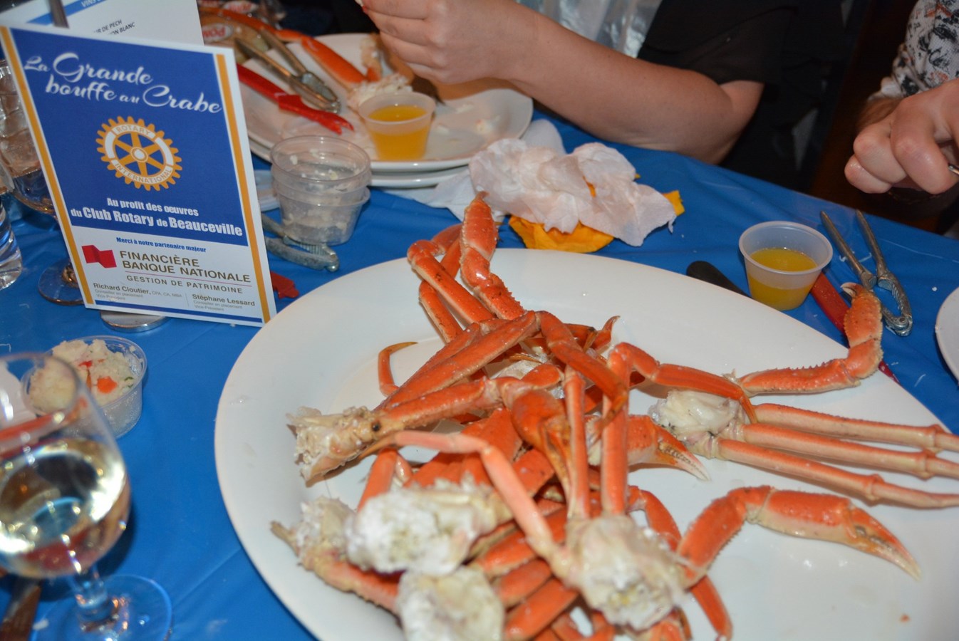 Club Rotary de Beauceville : un succès sans équivoque pour la 5e édition de la Grande bouffe au Crabe