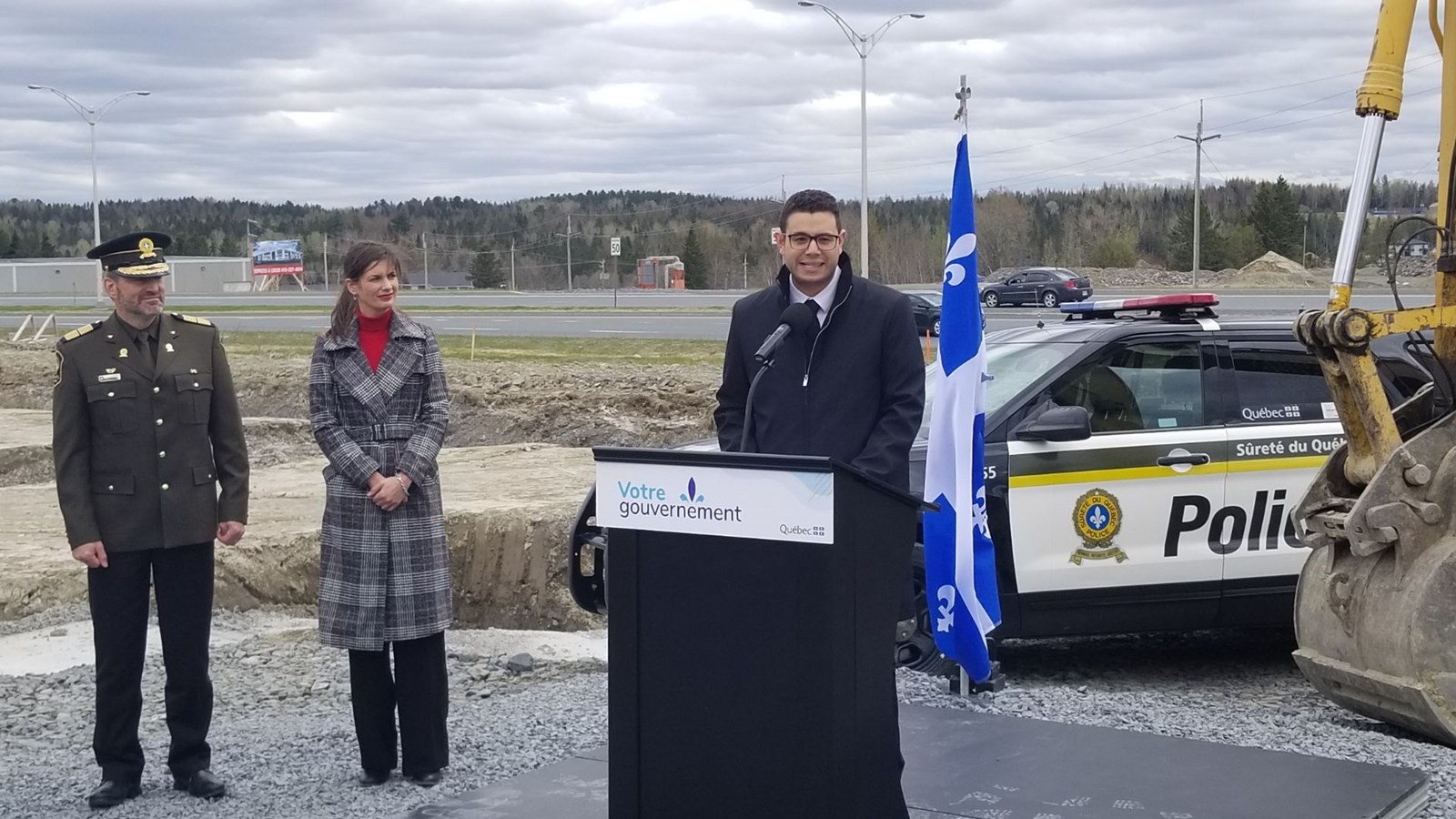 Samuel Poulin, député de Beauce-Sud