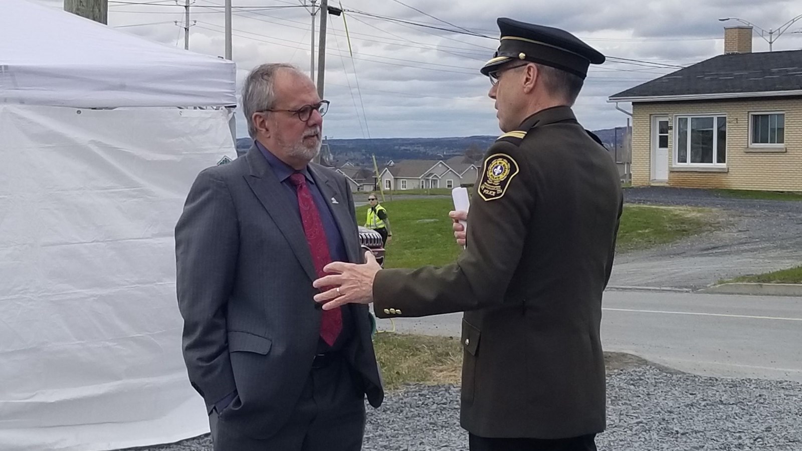 Le chantier du futur poste de la Sûreté du Québec de Beauce-Sartigan officialisé