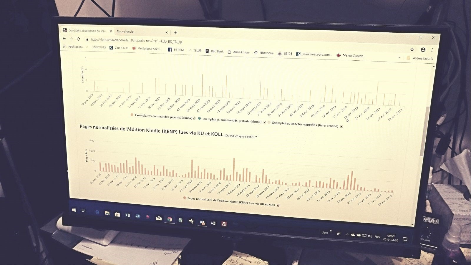 Pierre-Roland Mercier connaît du succès en publiant sur Internet