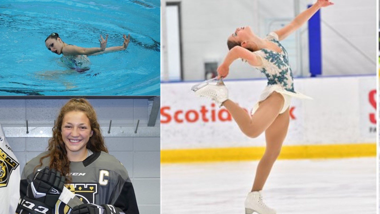 Andrée-Anne Côté, Béatrice Bilodeau, Alyson Thibault