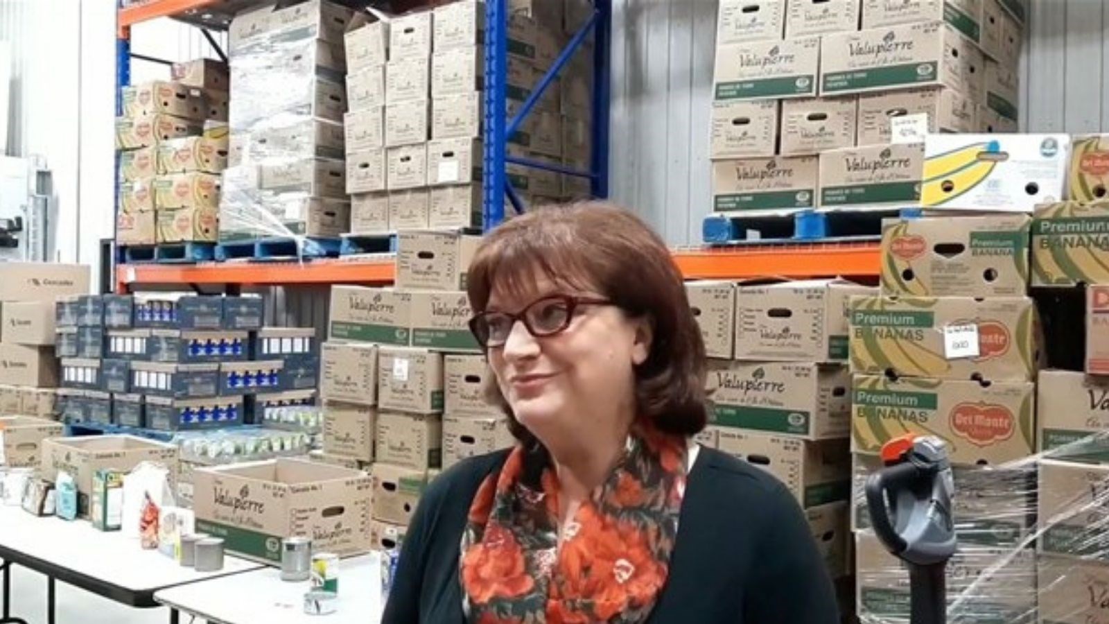 La directrice générale de Moisson Beauce, Mme Nicole Jacques