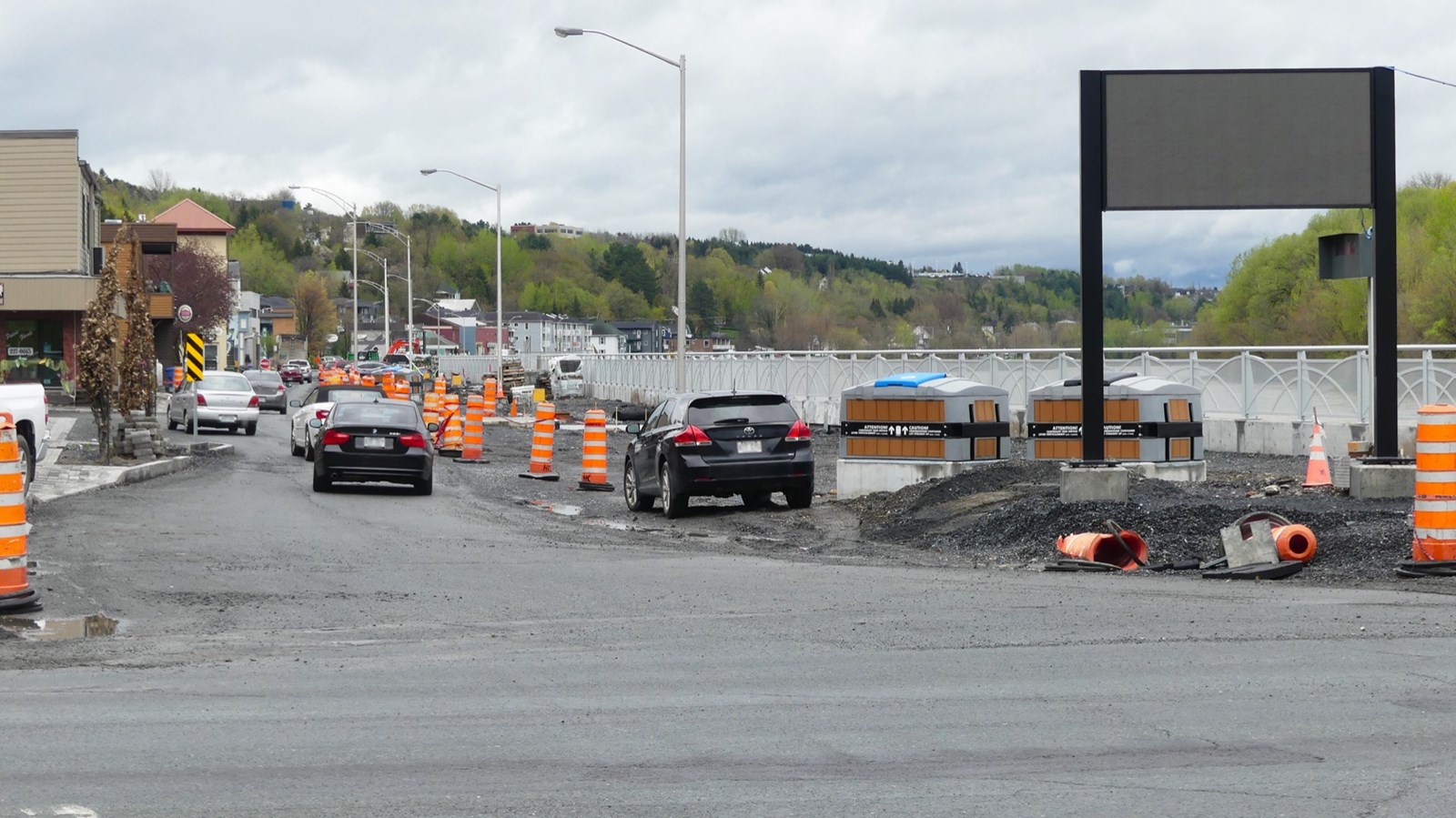 Les travaux de la promenade Redmond touchent à leur fin