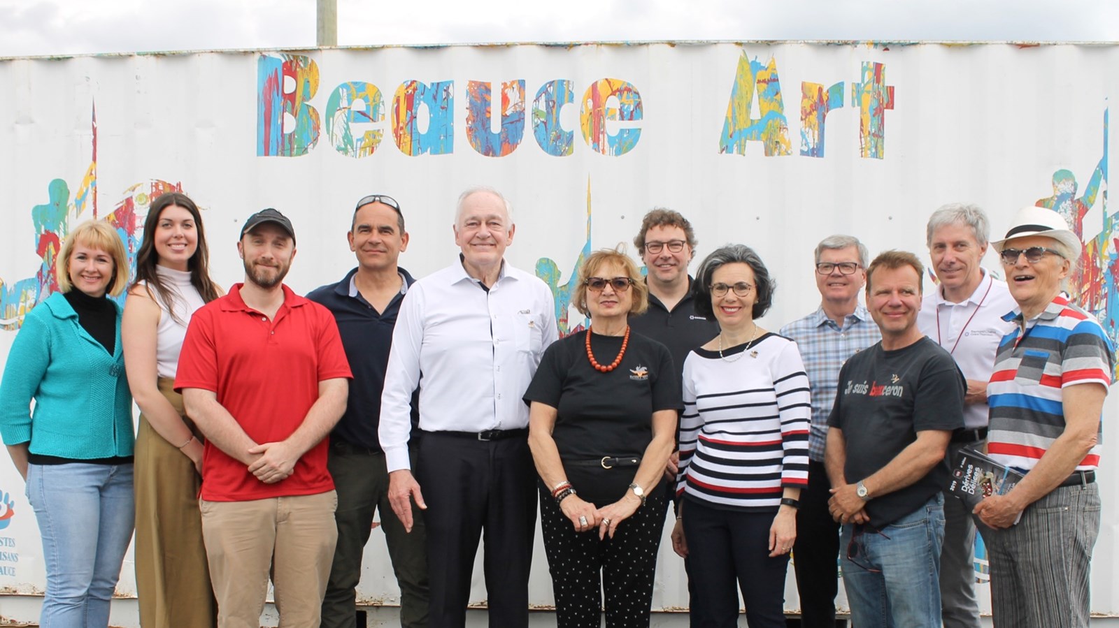 Les membres de Beauce Art
