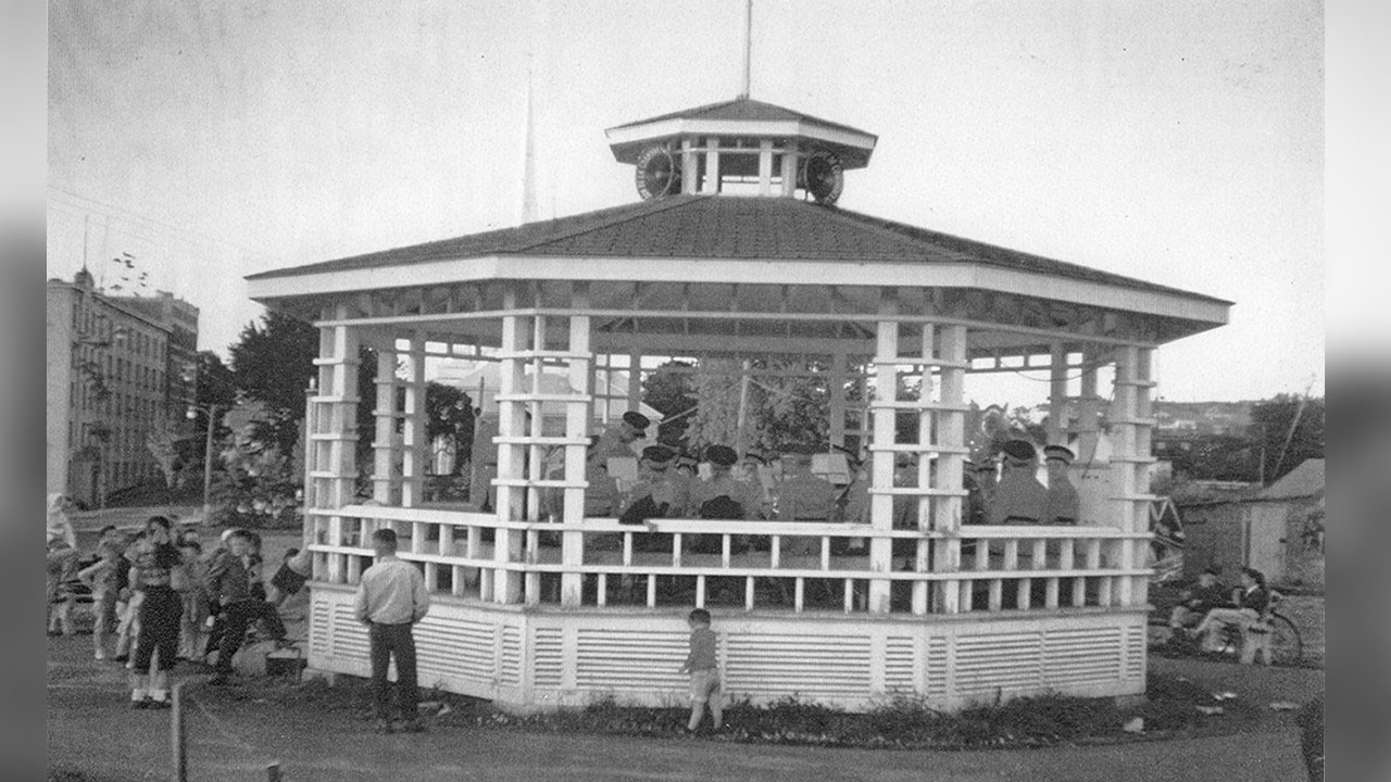 L'ANCIEN KIOSQUE DU PARC BÉLAIR