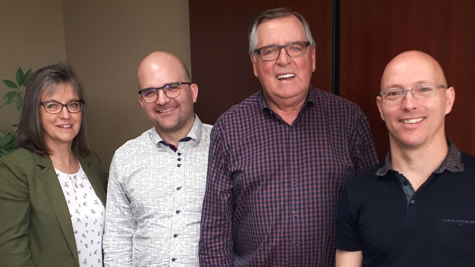 Estelle Nadeau, Jean Turmel, Hébert Vachon, Tony Gingras