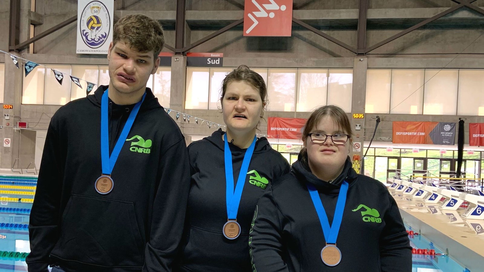 Charles-Antoine Bourque , Pier-Anne Bourque et Alexandra Rodrigue