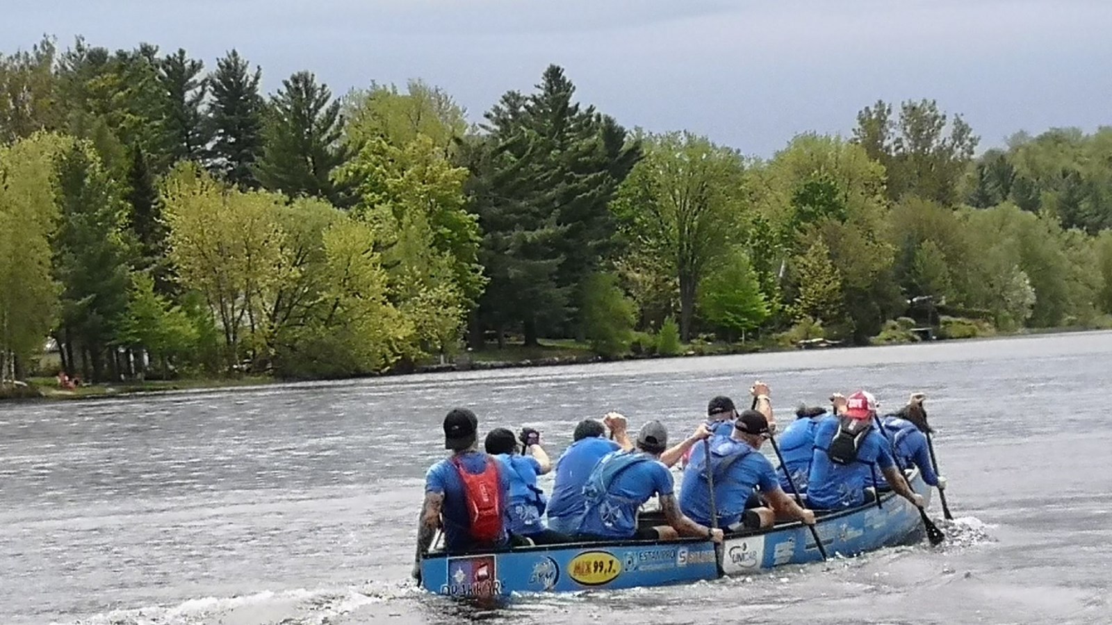 L'équipe de rabaska Drakkar de Beauce termine 8e au Défi Waterloo Desjardins