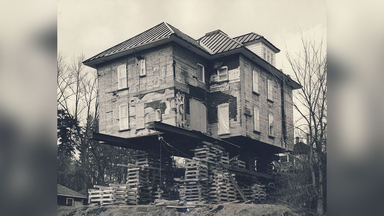 DÉMÉNAGEMENT DE LA MAISON DE ROGER DUTIL EN AVRIL 1965