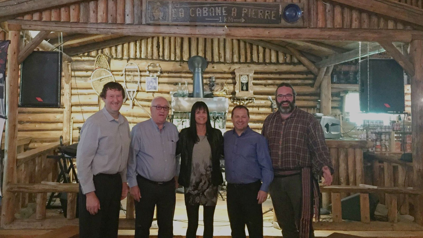 Guymond Cyr , Jacques Soucy , Annick Parent, Martin Savoie , Stéfan Faucher.