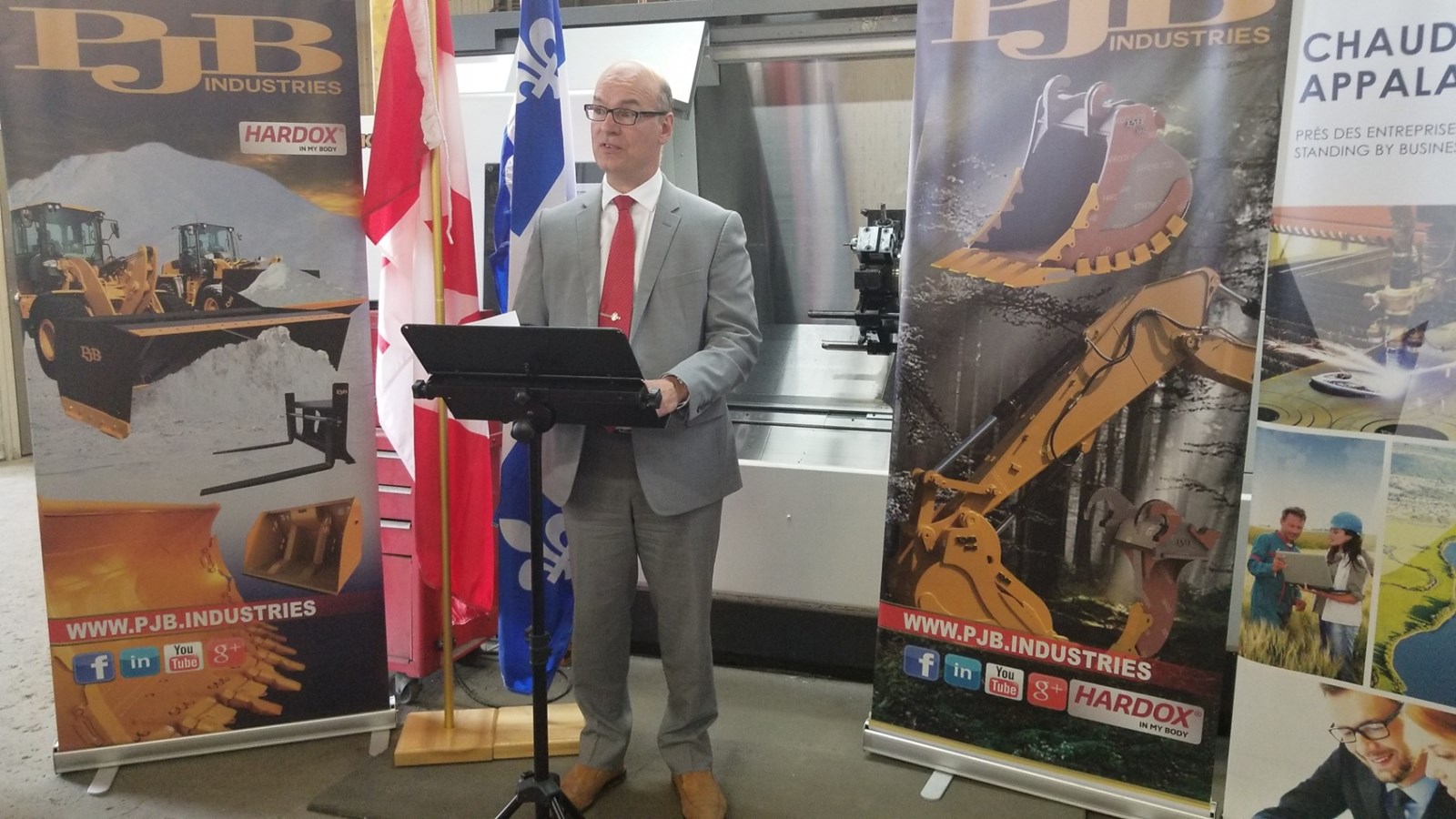 Subvention importante du fédéral de 1 980 100 $ pour L.S. Bilodeau et PJB Industries  