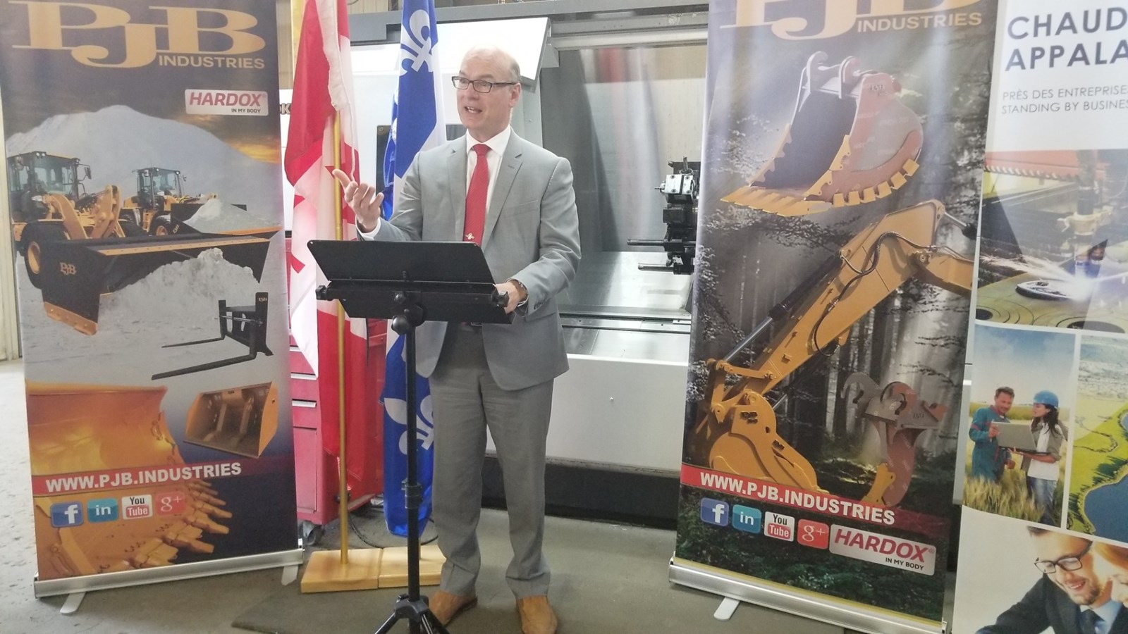 Subvention importante du fédéral de 1 980 100 $ pour L.S. Bilodeau et PJB Industries  