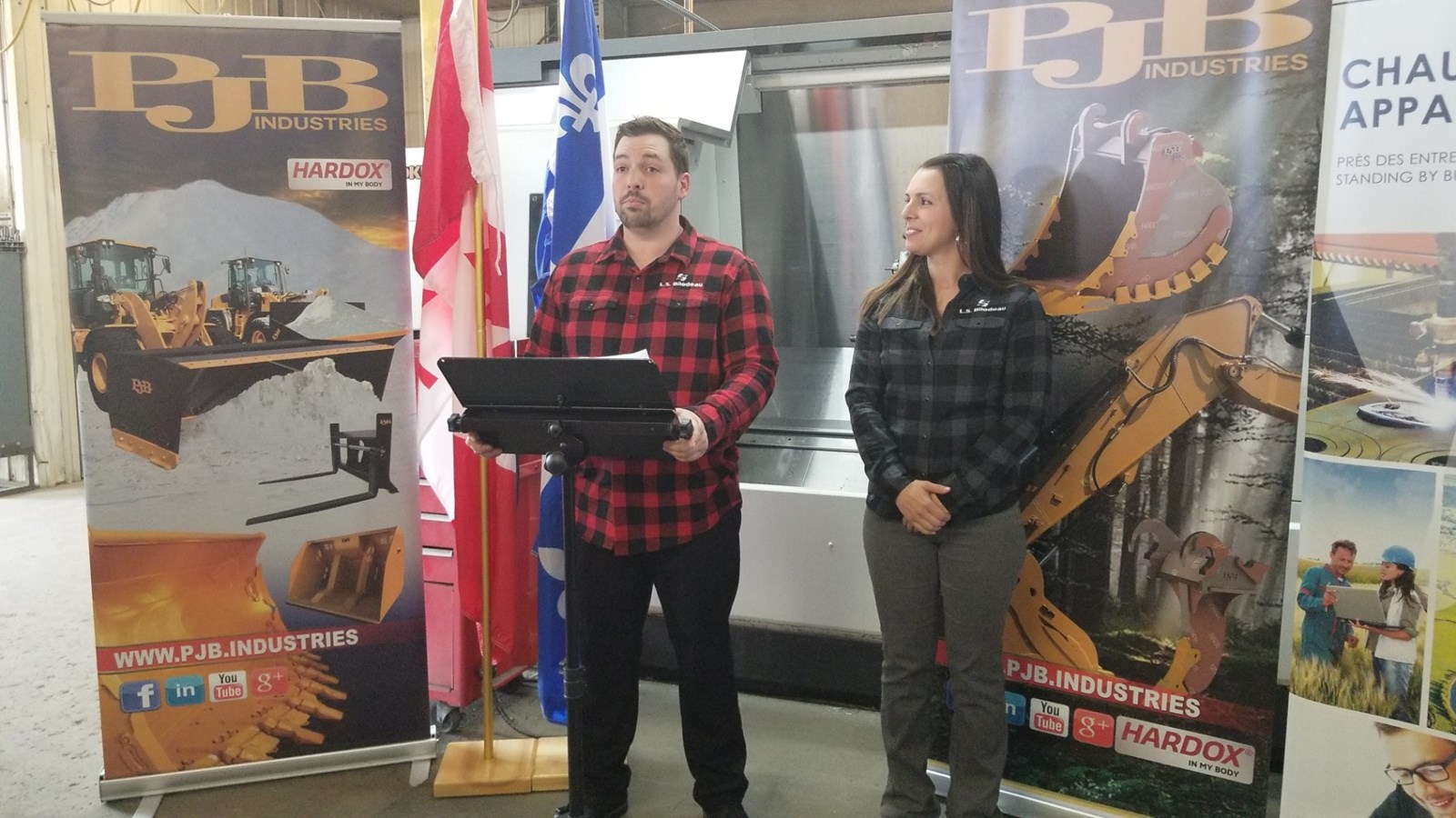 Vincent Bilodeau et Marie-Christine Bilodeau