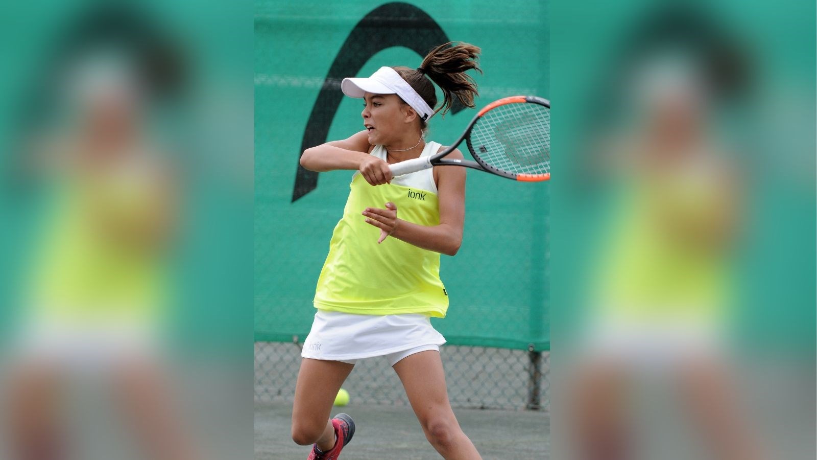 Alizée Poulin en action