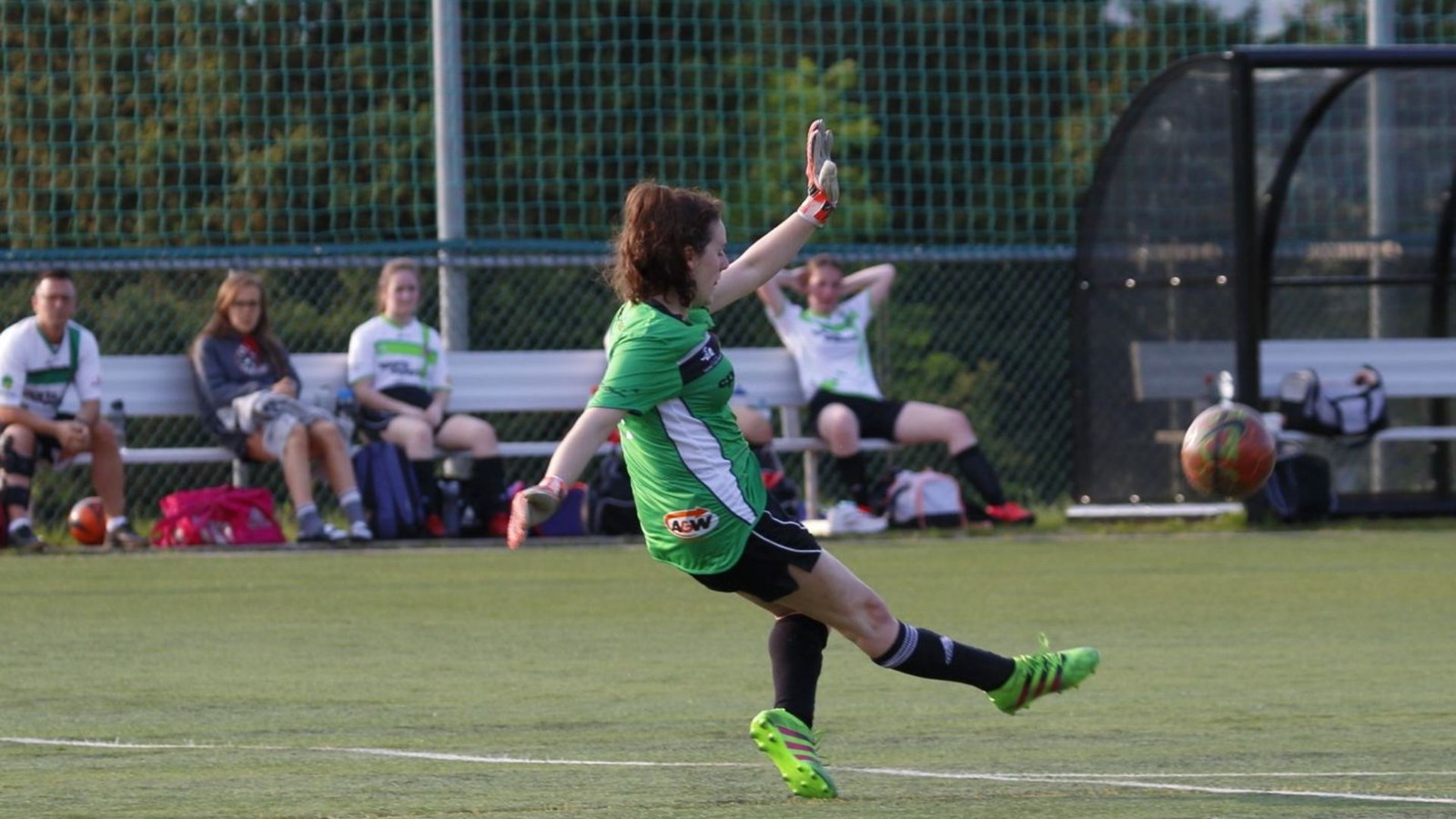 Noalie Grondin, gardienne de buts U18F-A d2 Ascalon, crédit photo Claude Busque 