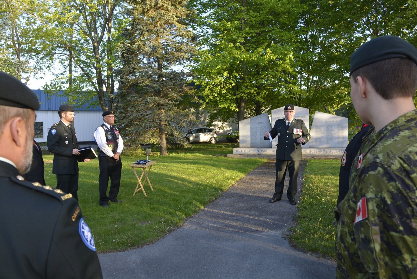 Une cérémonie souligne le 75e anniversaire du jour J à Beauceville