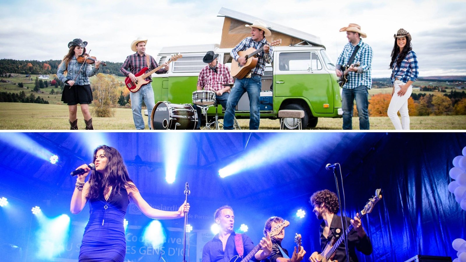 Road Trip Country Band et Beauty and The Beat Band seront les groupes