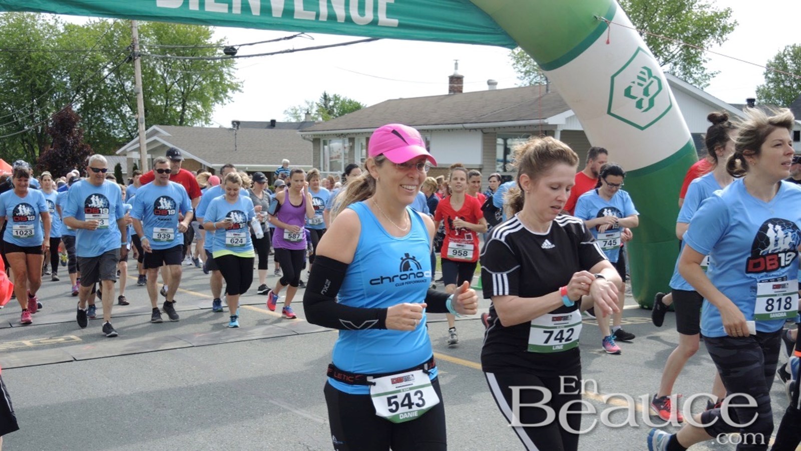 1351 coureurs relèvent le Défi Beauceron 2019
