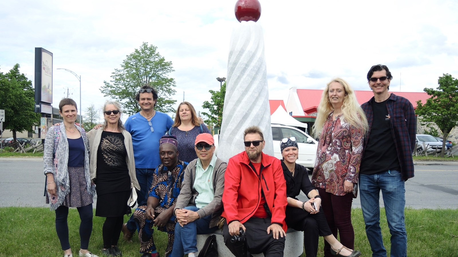10 nouvelles sculptures peuplent les berges de la Chaudière