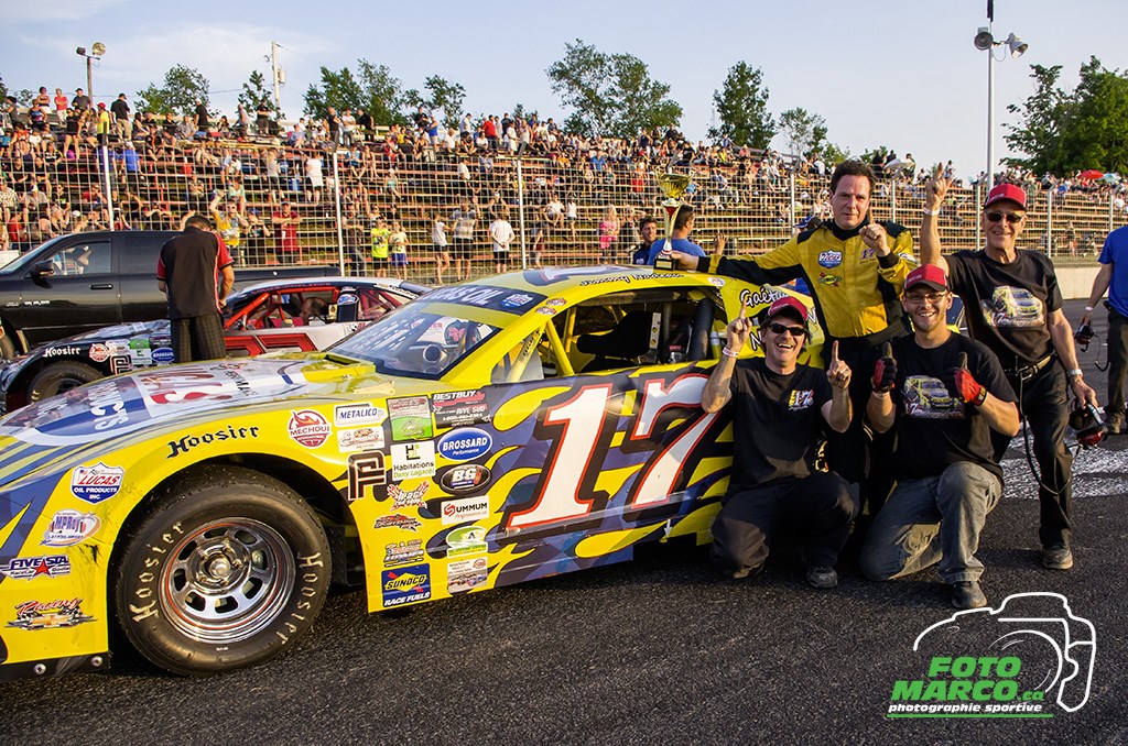 Dernier tour de piste en stock-car pour Jimmy Nadeau