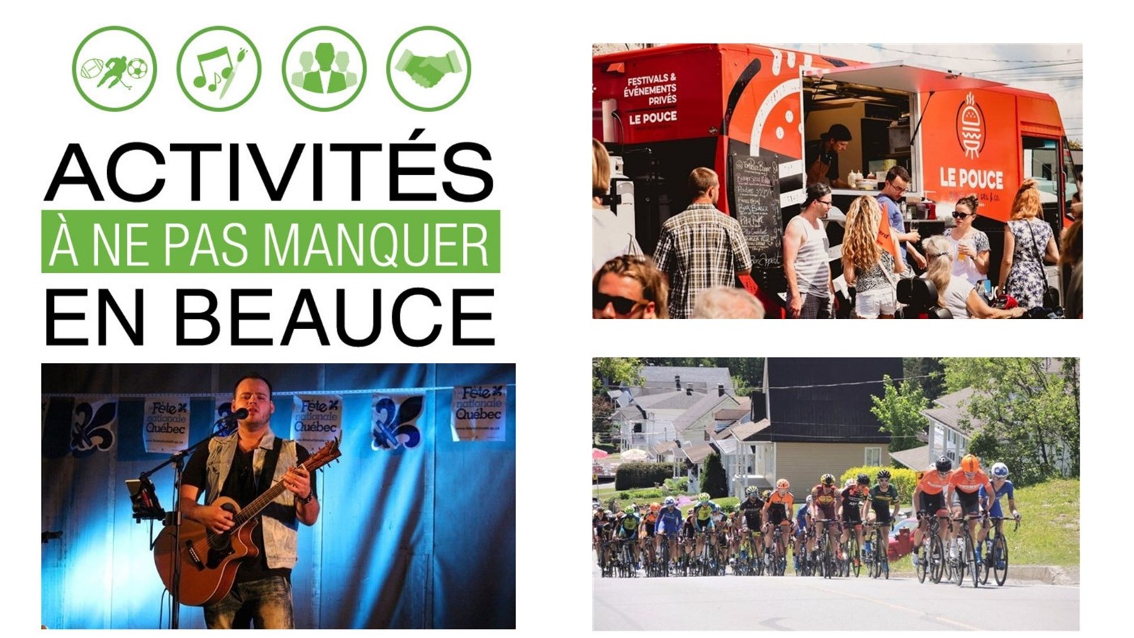 De nombreuses activités pour tous les goûts à travers la Beauce