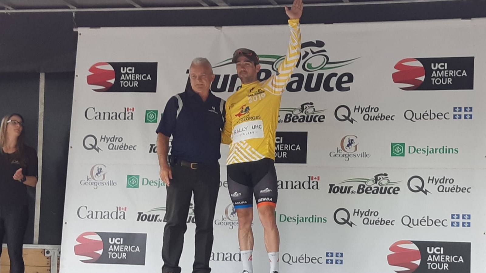 Tyler Magner portera le gilet jaune pour la deuxième étape