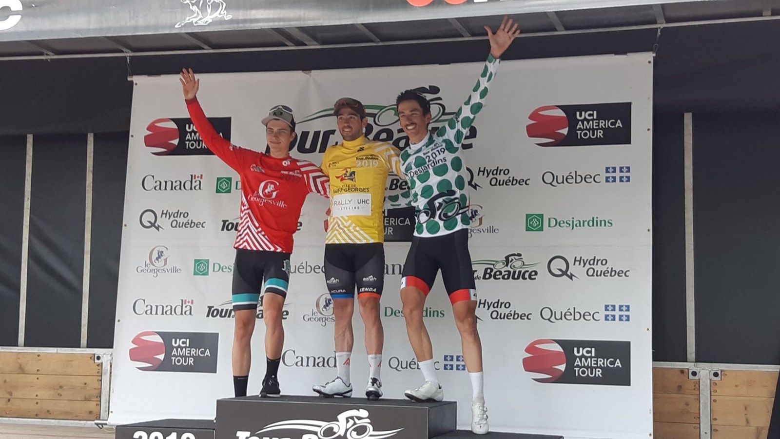 Meilleur jeune 22 ans, Gilet Jaune et Roy de la montagne team canada