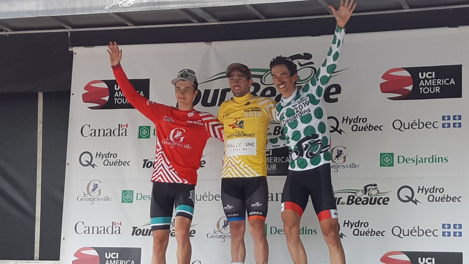 Nicholas Zukowski, Tyler Magner et Adam Jamieson