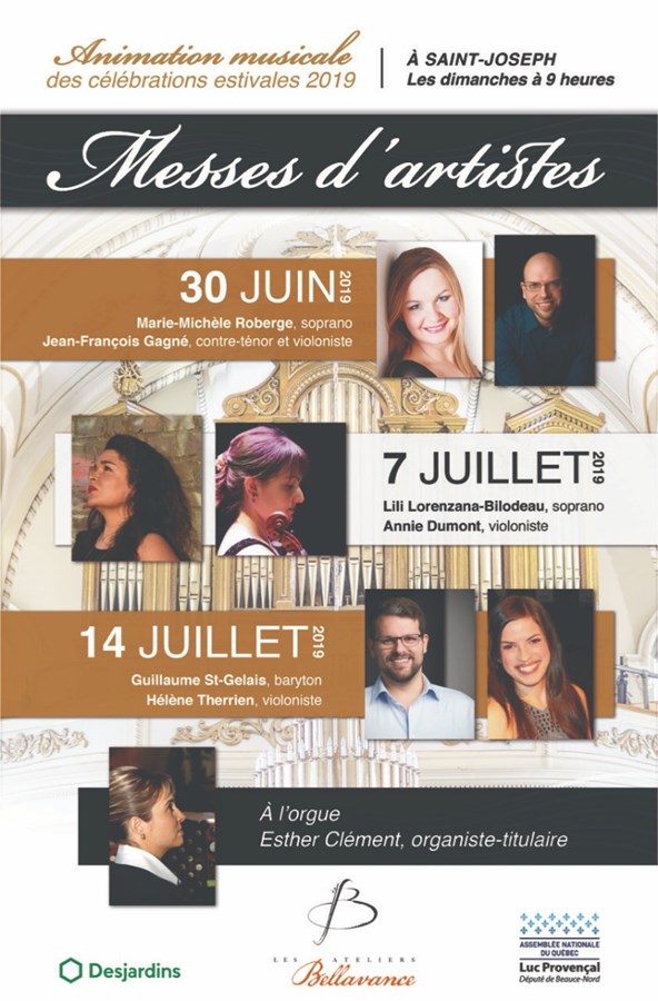 Les messes d'artistes sont de retour à Saint-Joseph