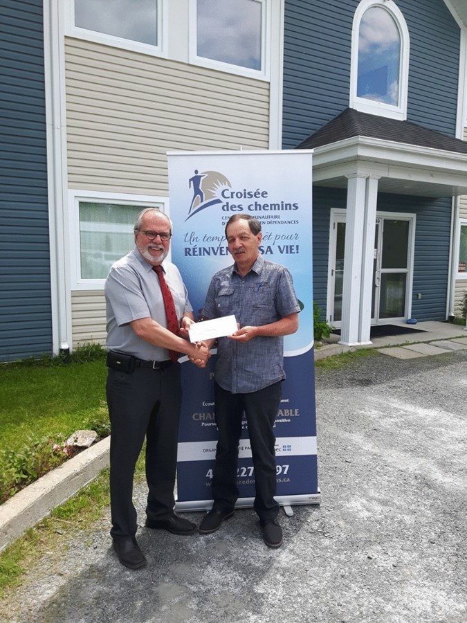 Claude Morin et Gérald Ouellet