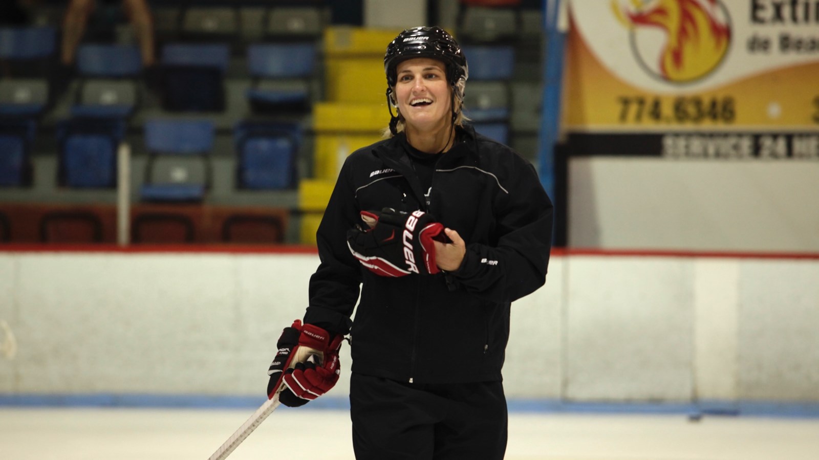 Marie-Philip Poulin : une athlète impliquée auprès des hockeyeuses de demain