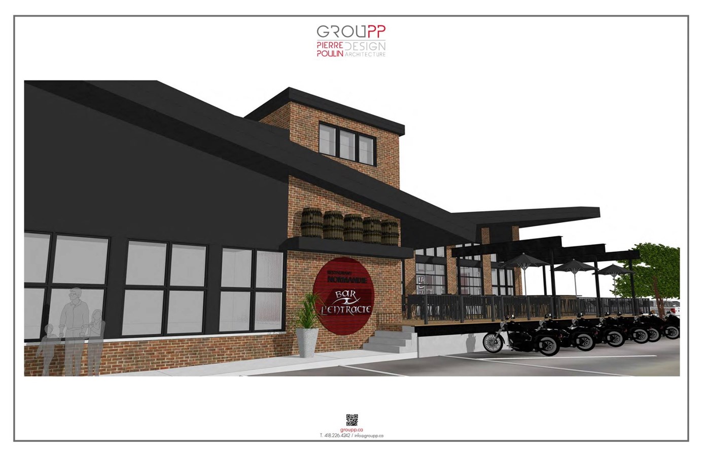 Le Restaurant Normandie - Bar l’Entracte de Beauceville sera reconstruit