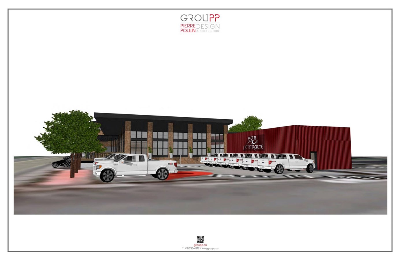 Le Restaurant Normandie - Bar l’Entracte de Beauceville sera reconstruit
