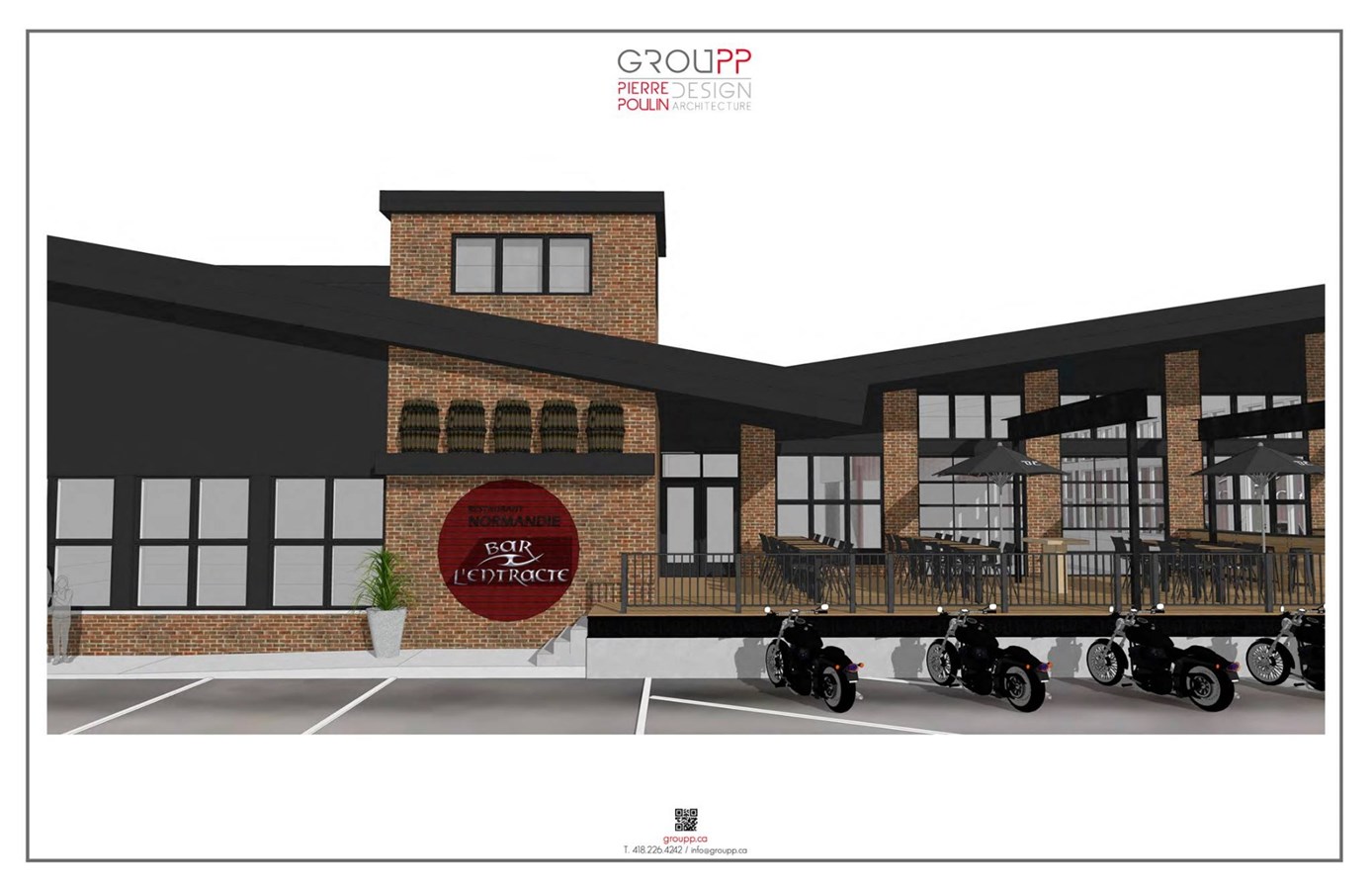 Le Restaurant Normandie - Bar l’Entracte de Beauceville sera reconstruit