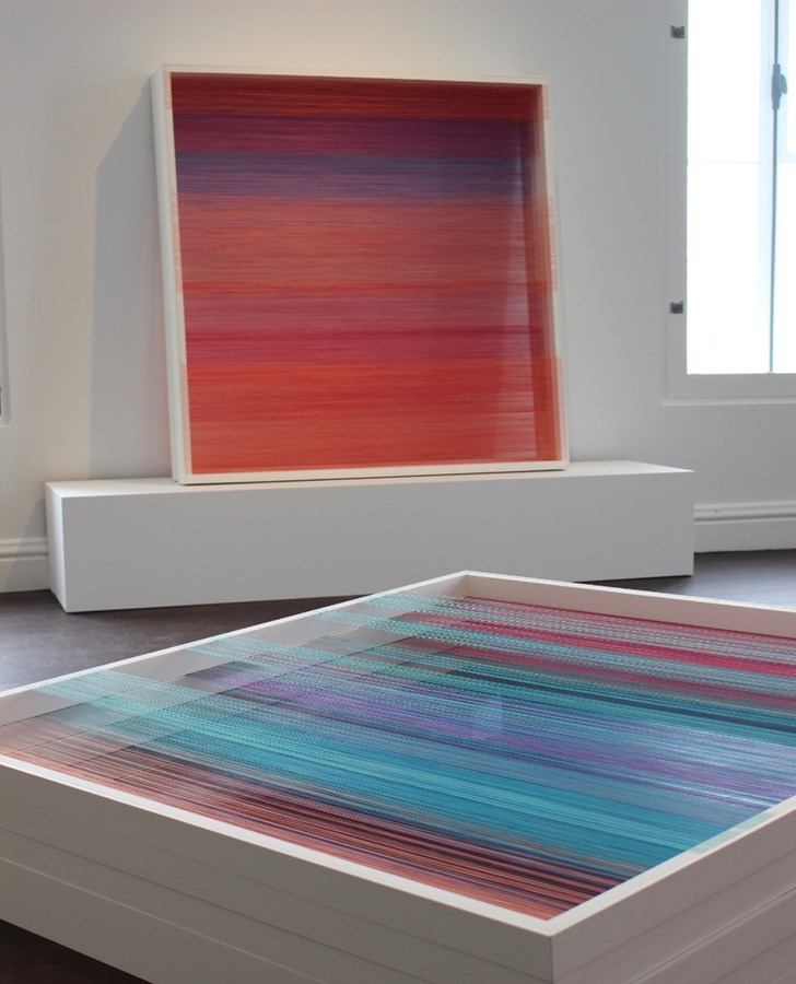 « Transparence chromatique » : Florence Giroux-Gravel expose en solo au Musée Marius-Barbeau de Saint-Joseph