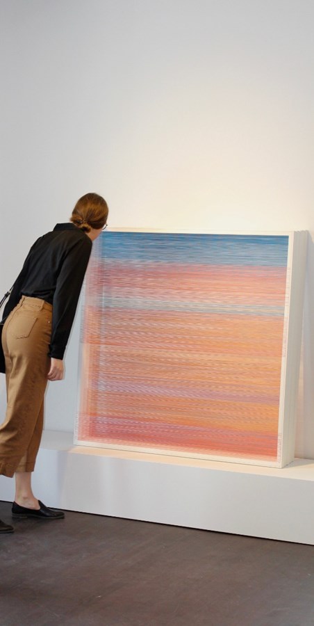 « Transparence chromatique » : Florence Giroux-Gravel expose en solo au Musée Marius-Barbeau de Saint-Joseph