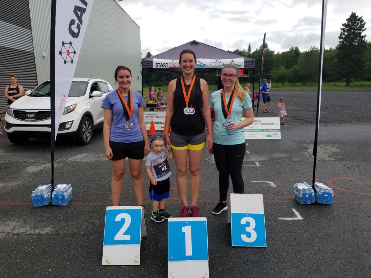Podium femmes 39 et - (5 km)