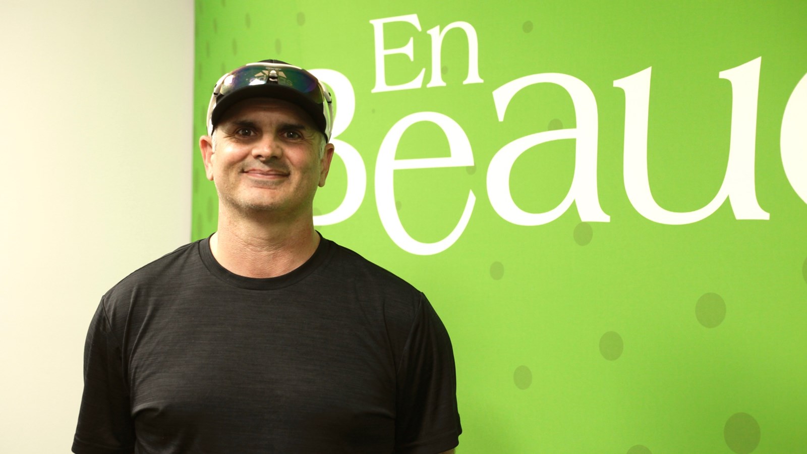Martin Dubois était de la ligne de départ du triathlon sprint. Il s’est classé 8e de sa catégorie.